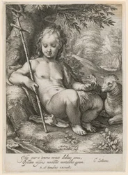 Johannes Døberen som barn