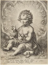 Jesusbarnet som Salvator Mundi