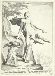 Venus befaler Amor at skyde en pil efter Pluto