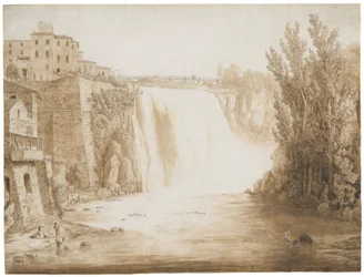Det store vandfald i Isola del Liri, 1793