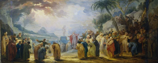 Moses vælger de halvfjerds ældste