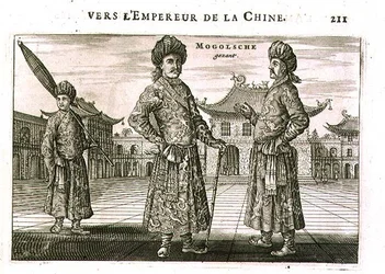 Mongolere, fra en beretning om en hollandsk ambassade til Kina