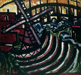 Den hollandske mølle, 1916.
