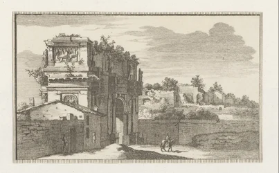 Konstantinbuen i Rom Udsigt over Rom (serietitel) La Galerie agreable du mond (...) divisée en LXVI tomes...Cette partie comprend le Rome moderne (serietitel) Magesyn der Italiaense bygninger (serietitel)