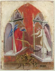 The Celestial Harvest (tempera på panel)