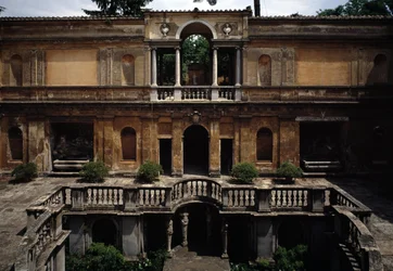 Udsigt over villa Giulia