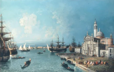 Udsigt over Bacino di S.Marco; i forgrunden S.Giorgio