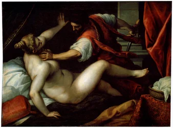 Tarquinius og Lucretia, 16. eller begyndelsen af 1600-tallet