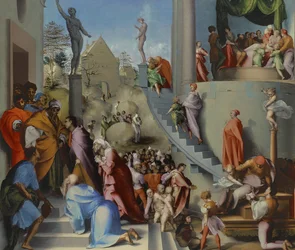 Josef med Jakob i Egypten, sandsynligvis 1518
