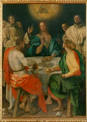 Aftensmad ved Emmaus (maleri på lærred)