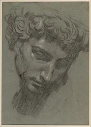 Portræt af Giuliano de’ Medici, efter Michelangelo (recto)