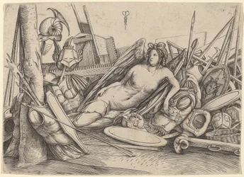 Victory Reclining Midt Trofæer