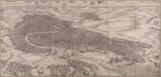 Udsigt over Venedig