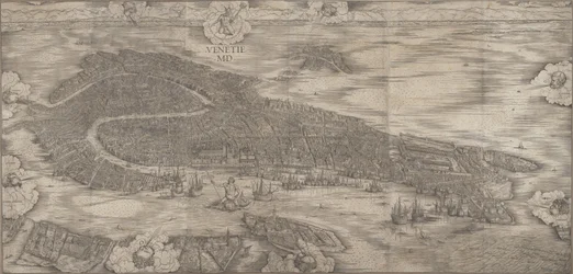 Udsigt over Venedig