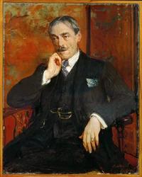 Paul Valery, digter (maleri på lærred)
