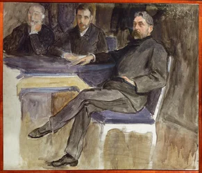 Stephane Mallarme, digter (maleri på lærred)