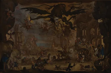 The Temptation of Saint Anthony (Olie på lærred)