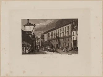 Fromhedsbjerget, før 1864 (akvatint)