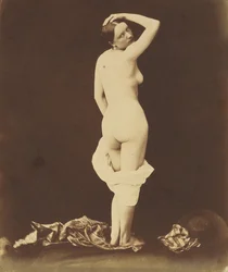 Nøgen, ca. 1850