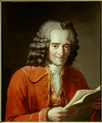 Portræt af Voltaire (sagde Francois Marie Arouet