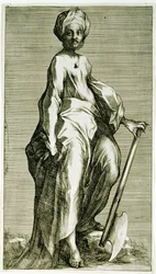 Sankt Matthias, ca. 1600-1616 (ætsning og gravering)