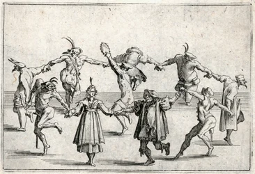 Capricer af forskellige figurer