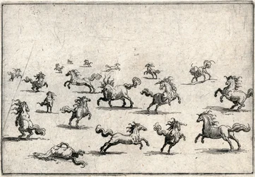 Capricer af forskellige figurer