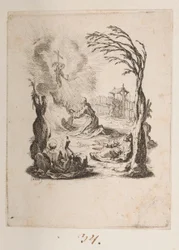 Kristus i Oliehaven, nr. 3 af 11 fra La Petite Passion