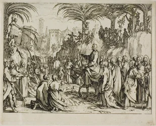Kristi indtog i Jerusalem, fra Det Nye Testamente
