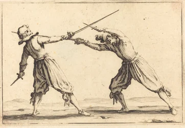 Duel med sværd og dolke