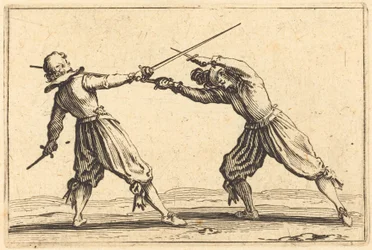 Duel med sværd og dolke