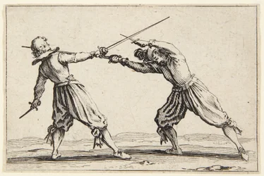 Duel med sværd og dolke