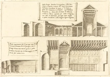 Forhøjelse af kirker inklusive den hellige krybbe, 1619.