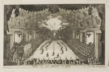 Hans Højhed til fods, fra The Combat at the Barrier