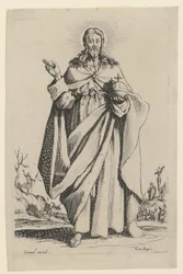 Frelseren, side 2 i serien »Jesus, de tolv apostle og Maria«
