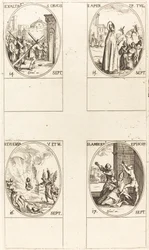 Ophøjelse af det hellige kors; St. Aper; St. Euphemia; St. Lambert