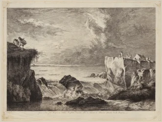 Festmåltid, blad 4 i serien »Die Bohémiens«