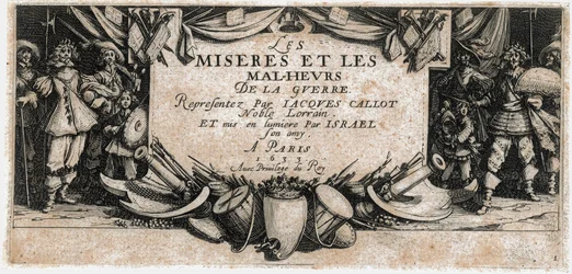 Les Miseres et les Malheurs de la Guerre (kobberstik)