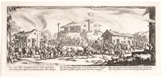 Krigens miseries and misfortunes (blad 7)
