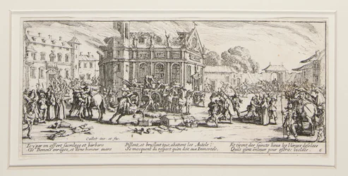 The Great Miserie of War: No. 6 -Ødelæggelse af
