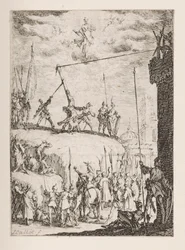 Sankt Peters martyrium, no. 4 fra Apostlenes martyrium
