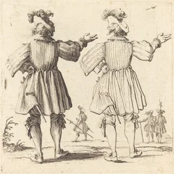 Officer med Plume, set bagfra