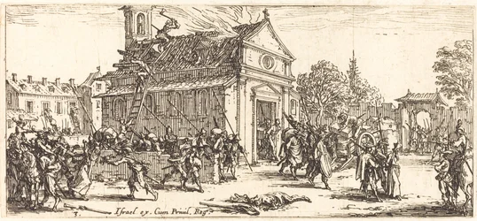 At plyndre et kloster, ca. 1633.