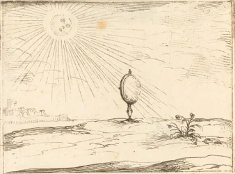 Solens stråler.