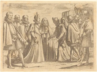 Reception i Mantua, 1612.