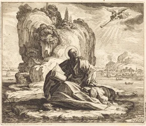 Saint John på øen Patmos