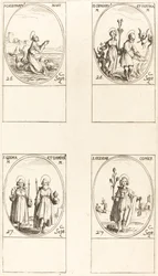 St. Calistratus; Sts. Cyprian og Justina; Sts. Comus og Damian; Sankt Elzear, Greve