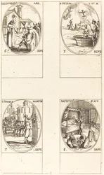 Sankt Eleutherius, Abbed; St. Regina; St. John; Jomfruens fødsel