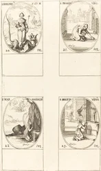 Skt. Margaret af Antiokia, Skt. Praxedes, St. Maria Magdalena, St. Birgitta af Sverige.