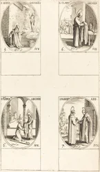 Sankt Maria Gaudioru, Sankt Claudius, Sankt Norbert, Sankt Robert.